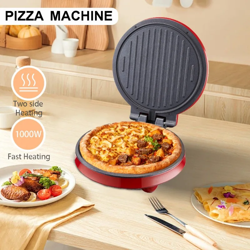 Waffle Maker Commercial - 110V Electric Pizza Machine, Double-sided Heating
