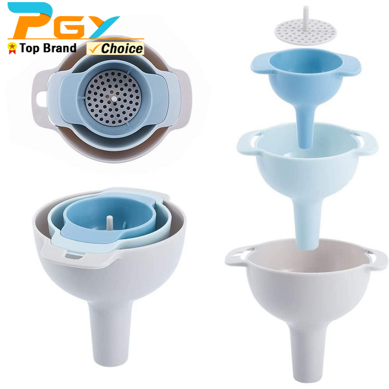 Commercial Kitchen Oil Filter - 4 in 1 Kitchen Funnels for