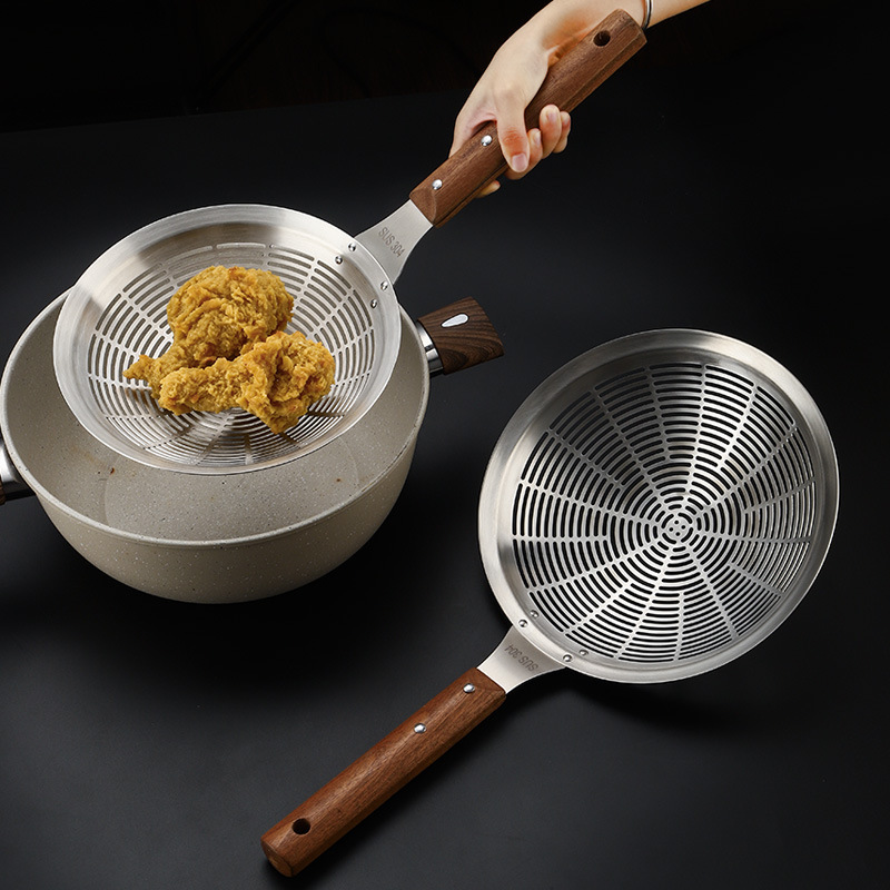 Commercial Kitchen Oil Filter - Super Large 304 Stainless Steel Colander