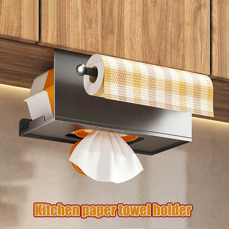 Commercial Kitchen Towels - Kitchen , Paper Towel Rack, Wet