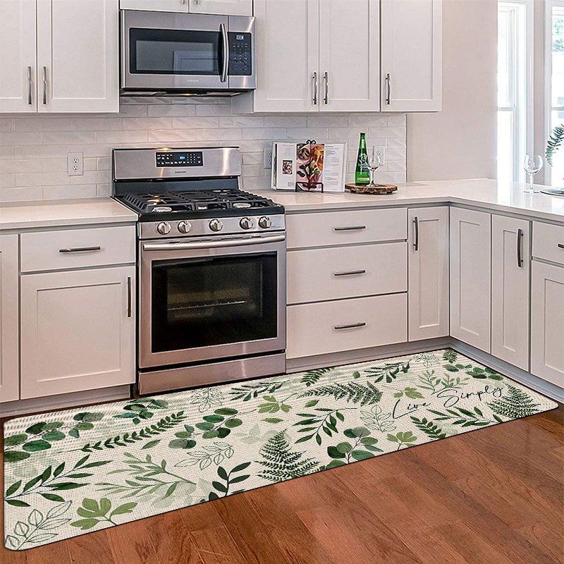 Minimal Botanical Kitchen Runn - Commercial Kitchen Background 评论和价格