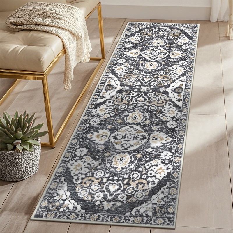 Nautical Runner Rug Deep Blue  - Commercial Kitchen Background 评论和价格