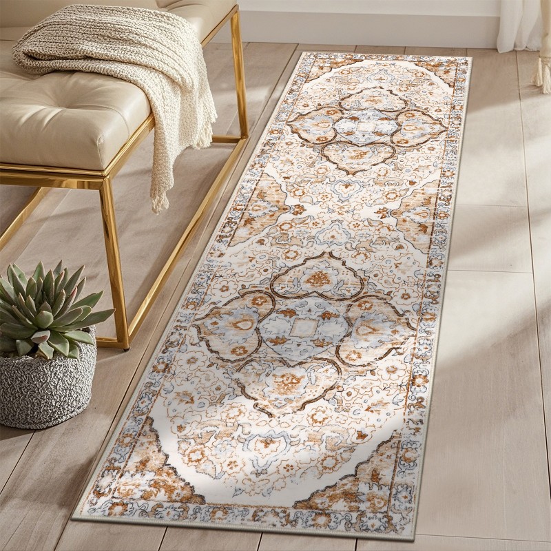 Nautical Runner Rug Deep Blue  - Commercial Kitchen Background 评论和价格