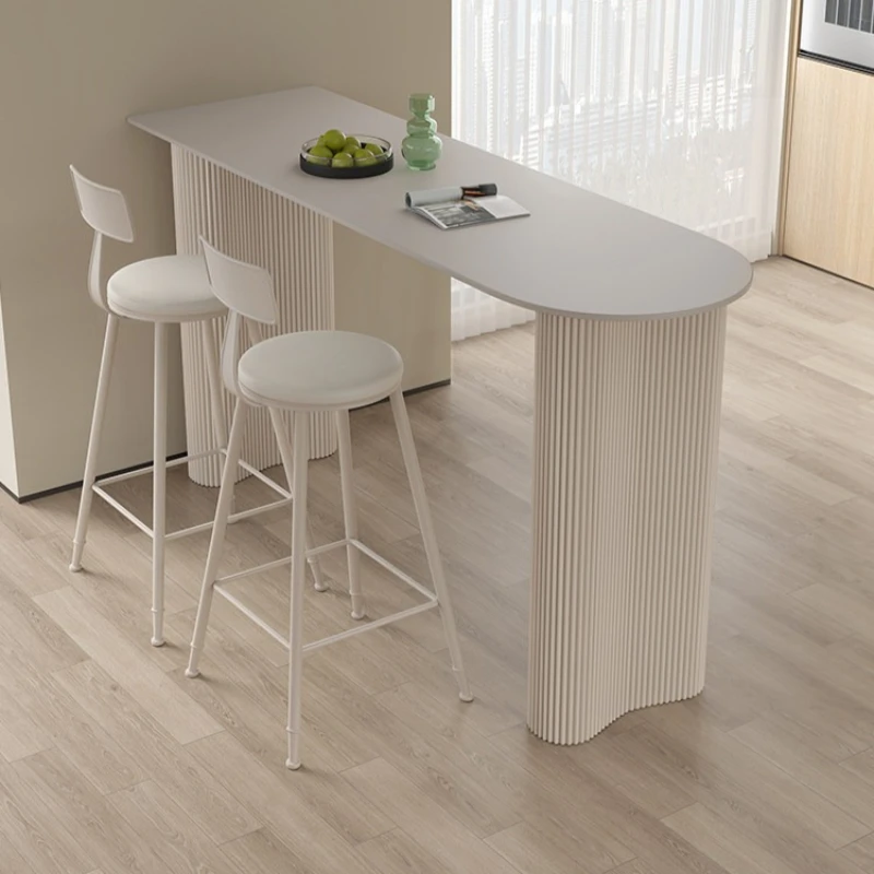 #Elegant Bar Table Against Wal - Commercial Kitchen Small Space 评论和价格