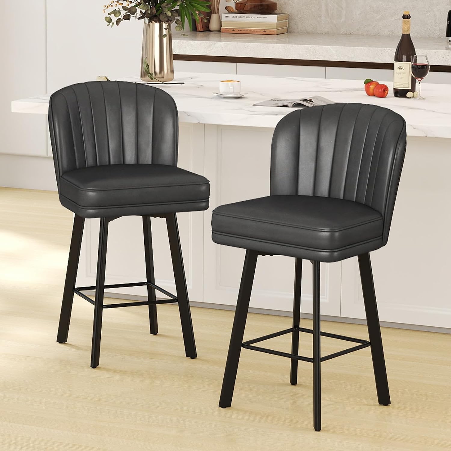 Modern Swivel Counter Height B - Commercial Kitchen And Bar 评论和价格