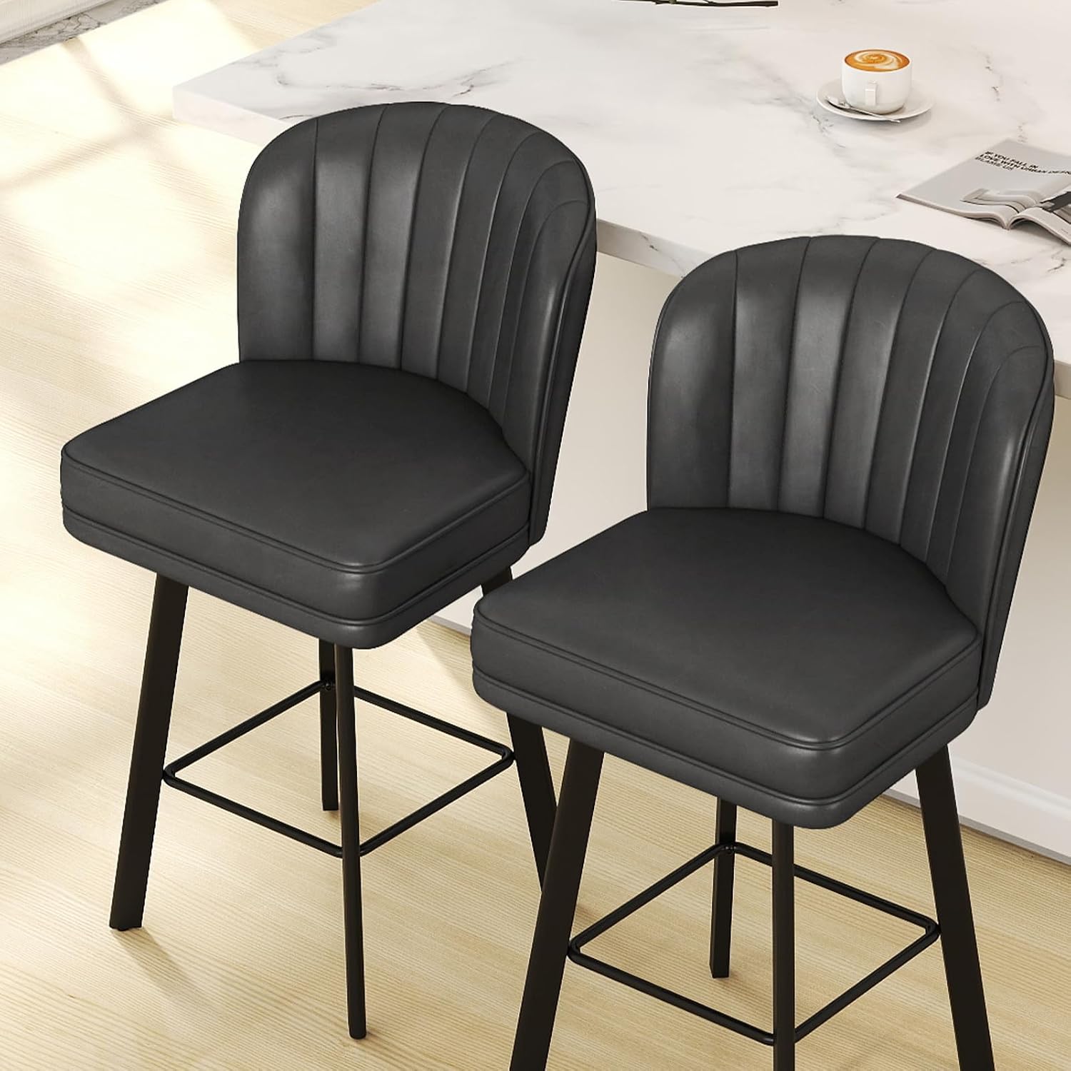 Modern Swivel Counter Height B - Commercial Kitchen And Bar 评论和价格