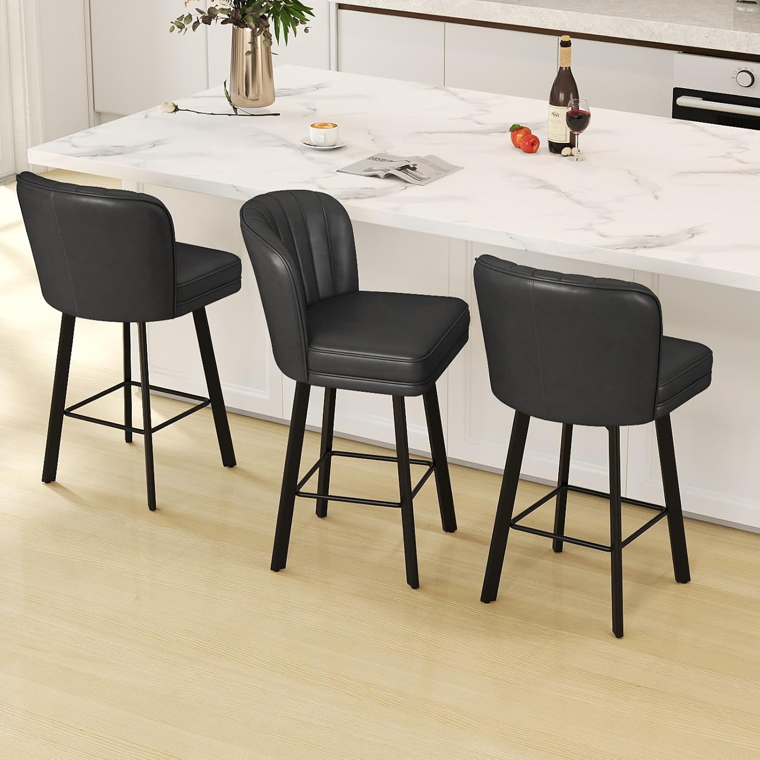 Modern Swivel Counter Height B - Commercial Kitchen And Bar 评论和价格