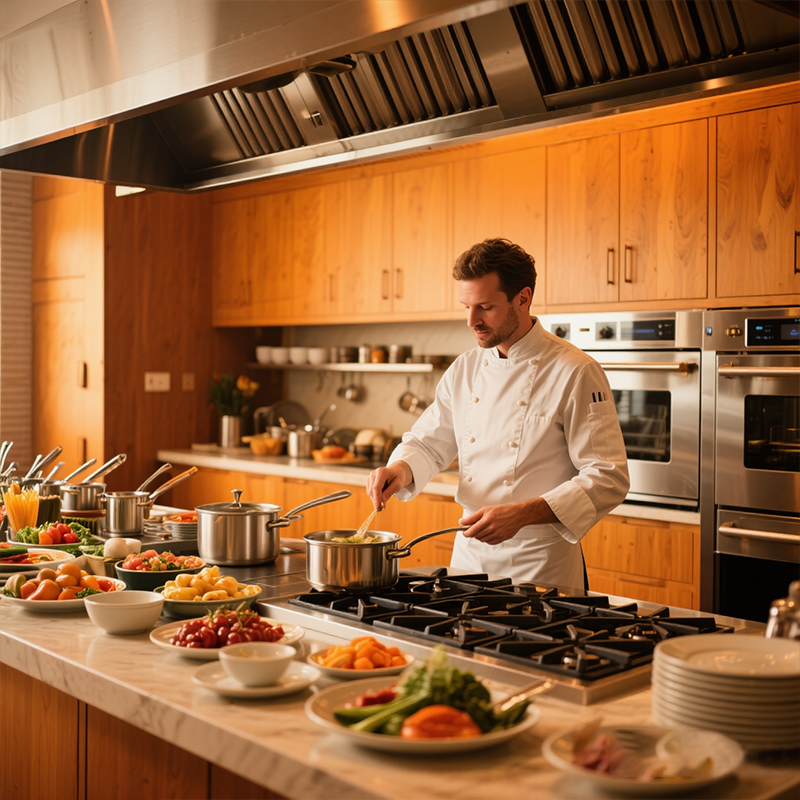 Automatic Commercial Kitchen E - Range Commercial Kitchen 评论和价格