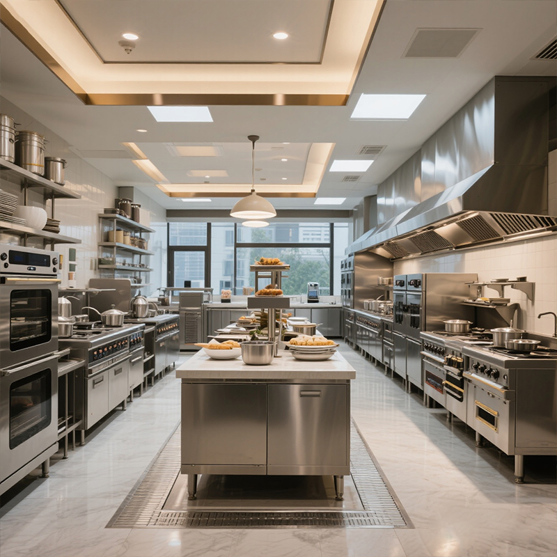 Automatic Commercial Kitchen E - Range Commercial Kitchen 评论和价格