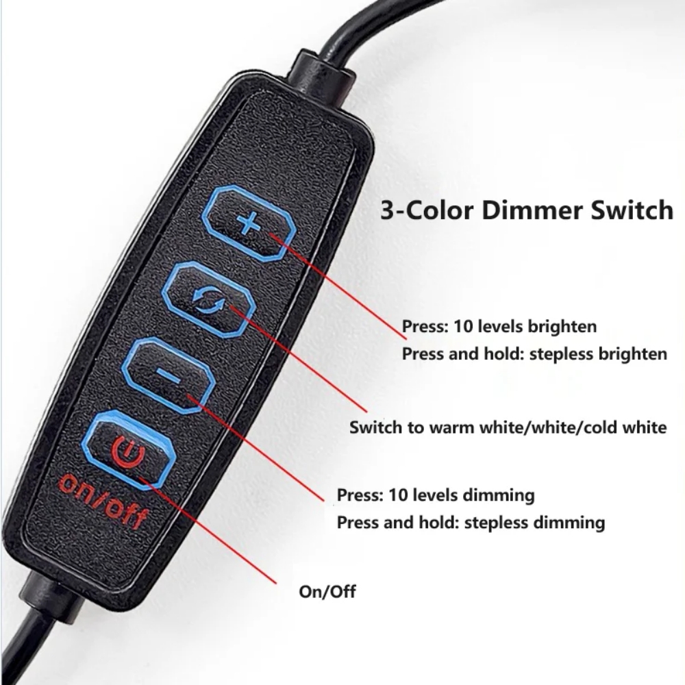 3 Colors Adjustable USB Puck L - Commercial Kitchen Lights 评论和价格