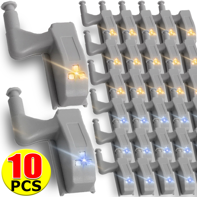 1/10pcs LED Inner Hinge Lamps  - Commercial Kitchen Lights 评论和价格