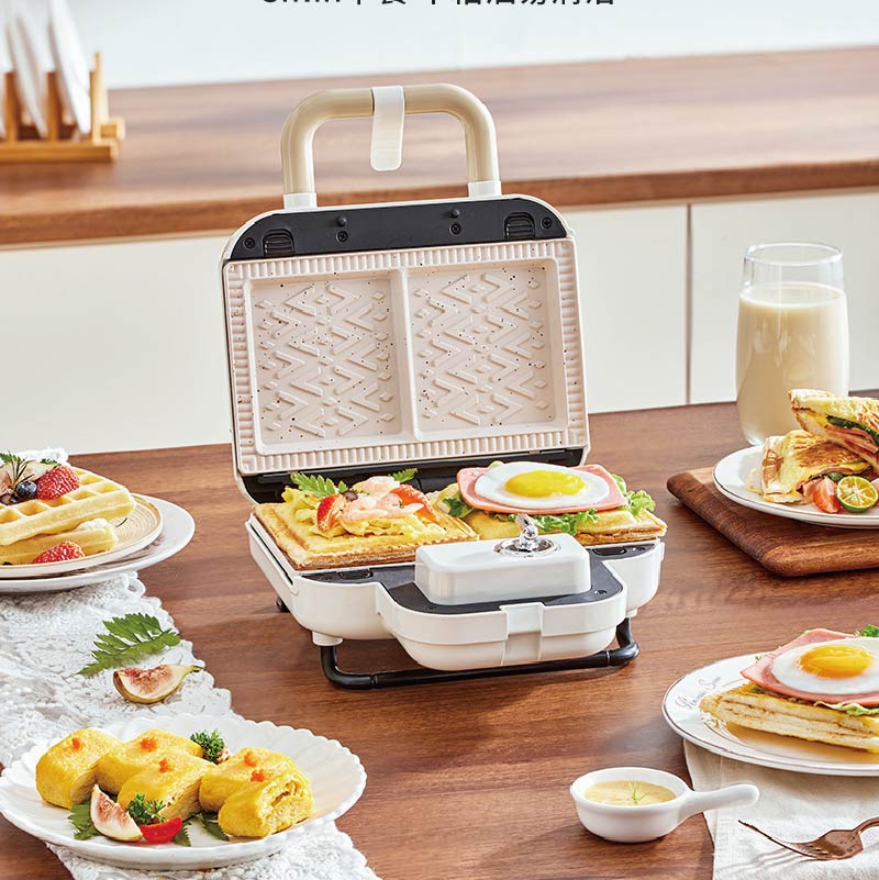 750W Electric Sandwich Maker M - Waffle Maker Commercial 评论和价格