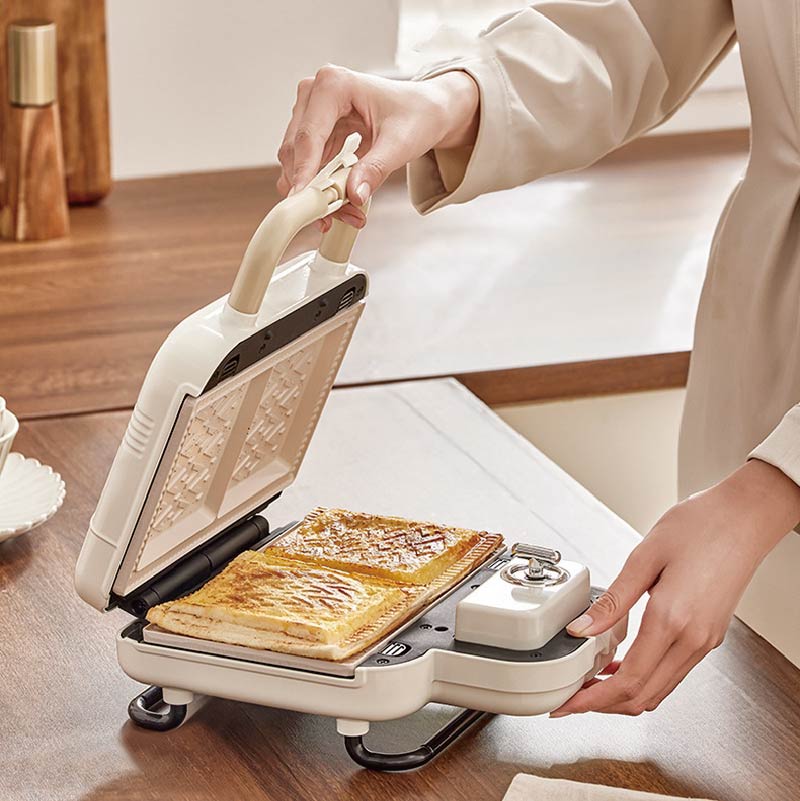 750W Electric Sandwich Maker M - Waffle Maker Commercial 评论和价格