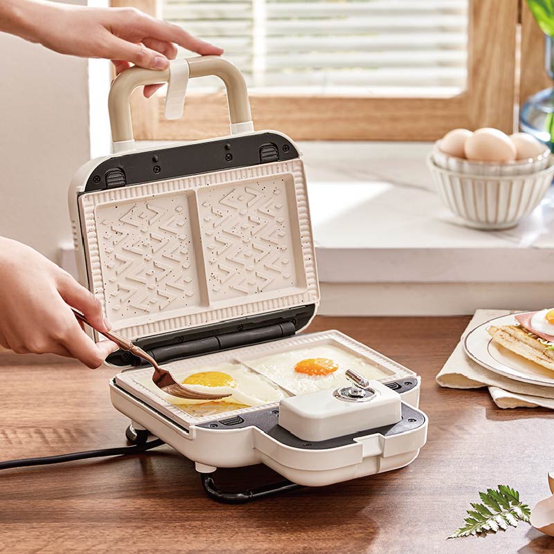 750W Electric Sandwich Maker M - Waffle Maker Commercial 评论和价格