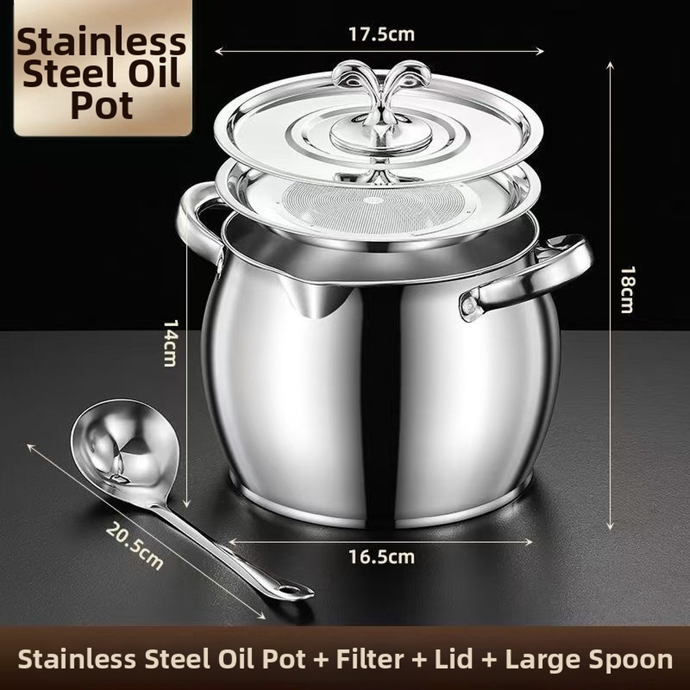 Grease Separator Jar Oil Filte - Commercial Kitchen Oil Filter 评论和价格