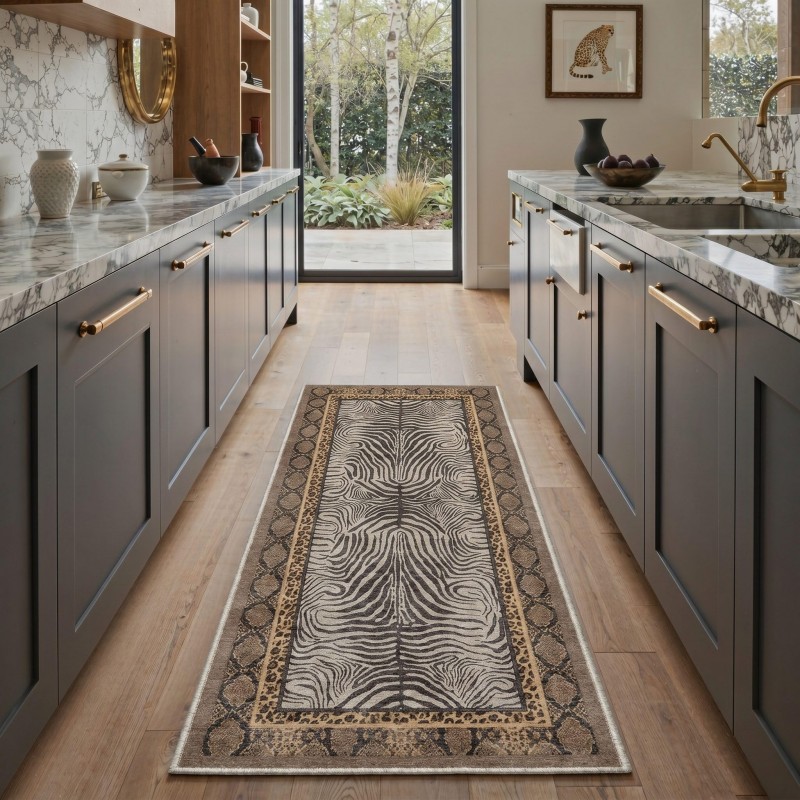 Mushroom Butterfly Runner Rug  - Commercial Kitchen Background 评论和价格