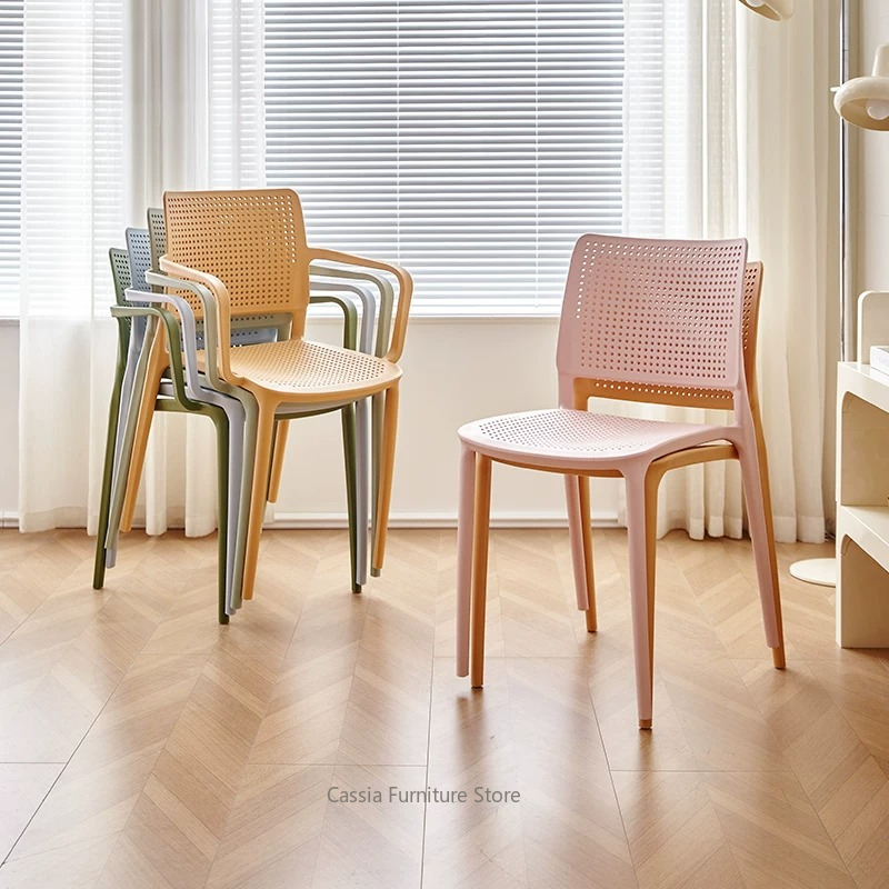 Plastic Chair with Backrest fo - Commercial Kitchen Small Space 评论和价格