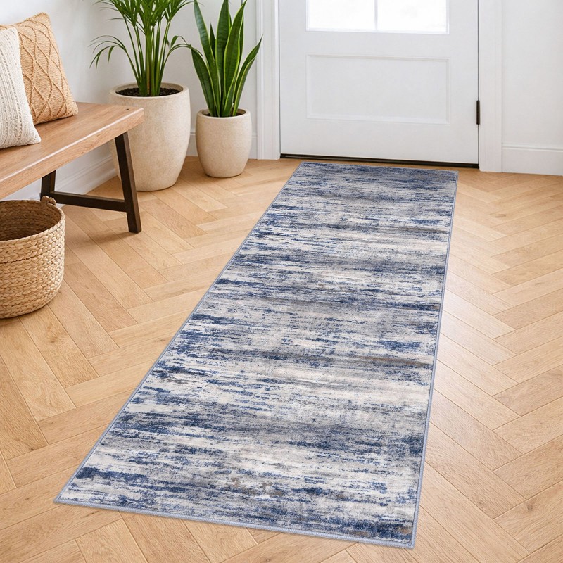 Garden Floral Runner Rug Beige - Commercial Kitchen Background 评论和价格