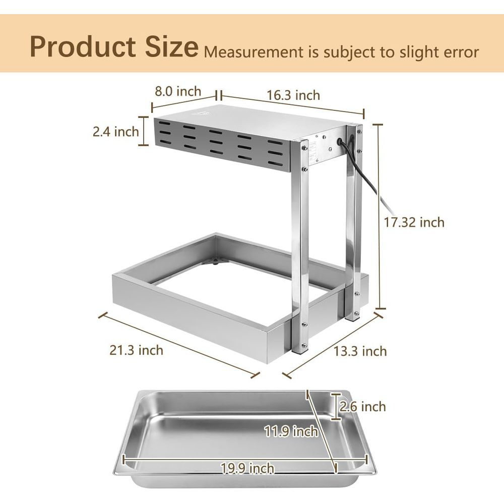 French Fry Warmer, Commercial  - Commercial Kitchen Lights 评论和价格