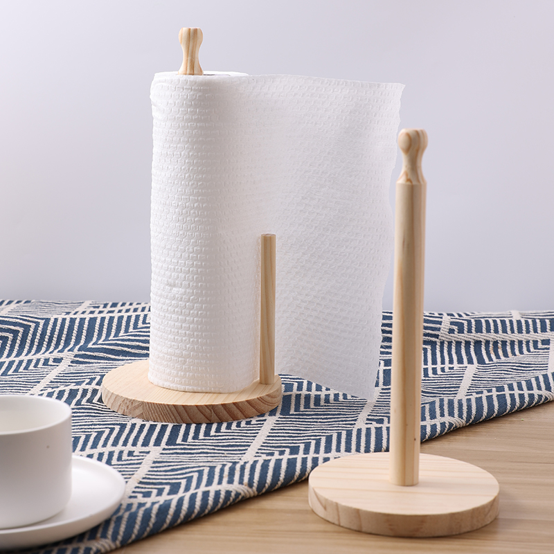 1pc Wooden Standing Paper Towe - Commercial Kitchen Towels 评论和价格