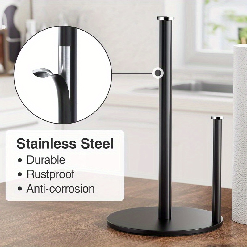 Paper Towel Holder Black, Prem - Commercial Kitchen Towels 评论和价格