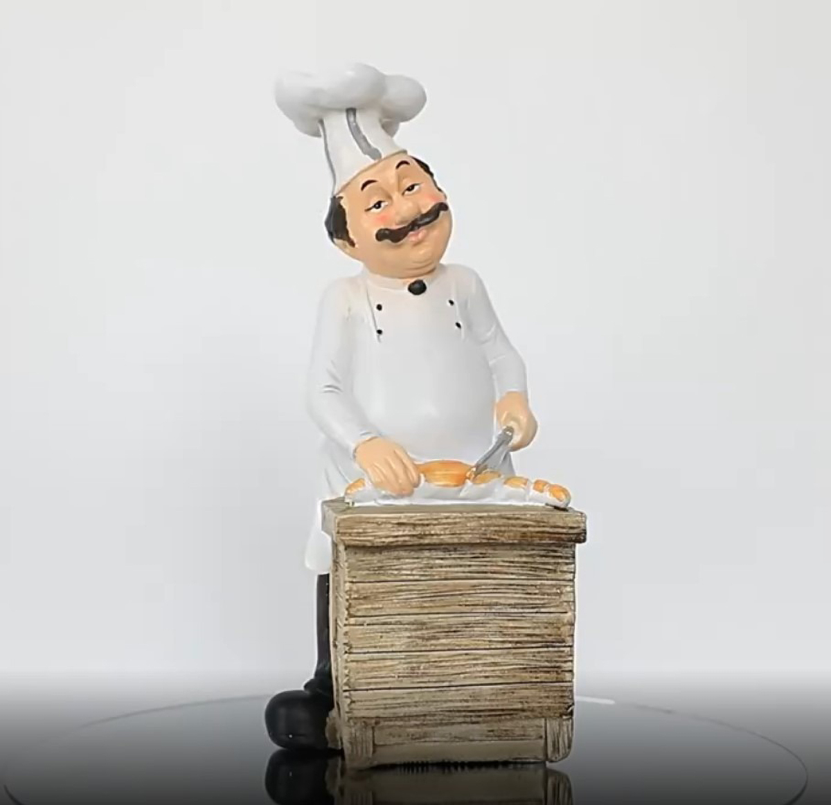 Restaurant Resin Decor - Chef  - Commercial Kitchen And Bar 评论和价格