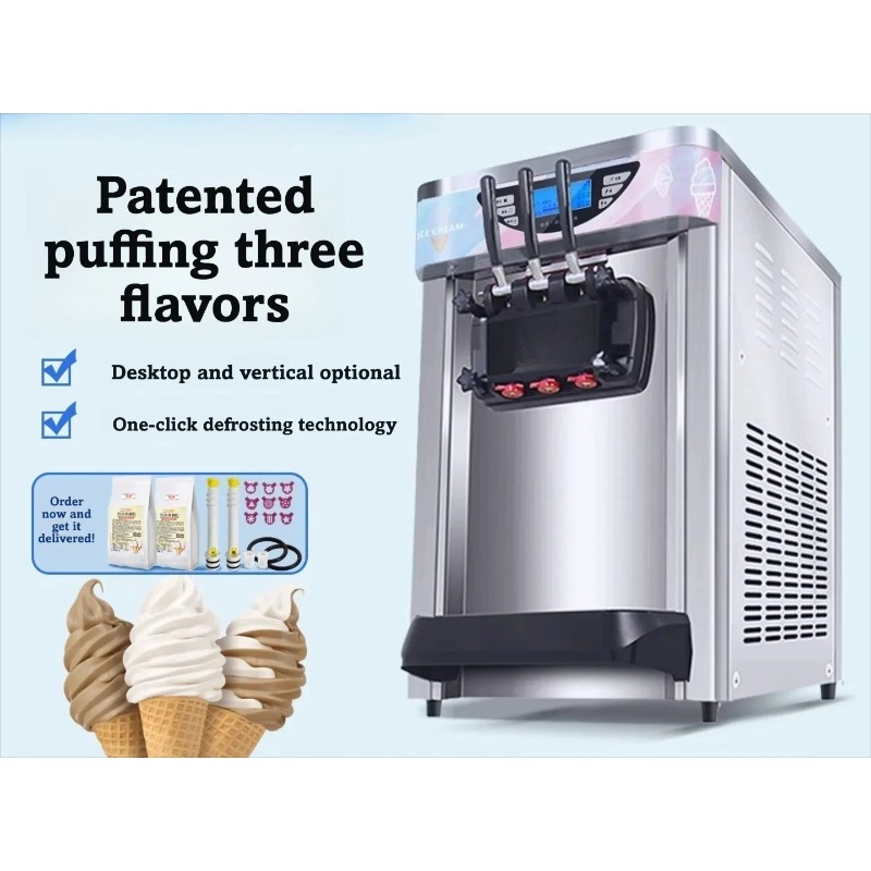Commercial Soft Ice Cream Mach - Commercial Ice Maker 评论和价格