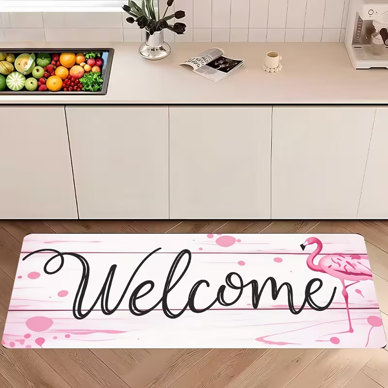 Pink Flamingo Welcome Long Kit - Commercial Kitchen Background 评论和价格