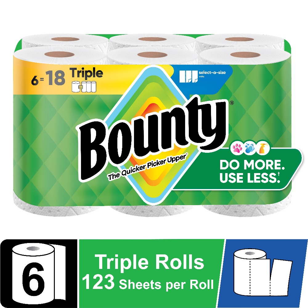 6 Triple Rolls Select-A-Size A - Commercial Kitchen Towels 评论和价格