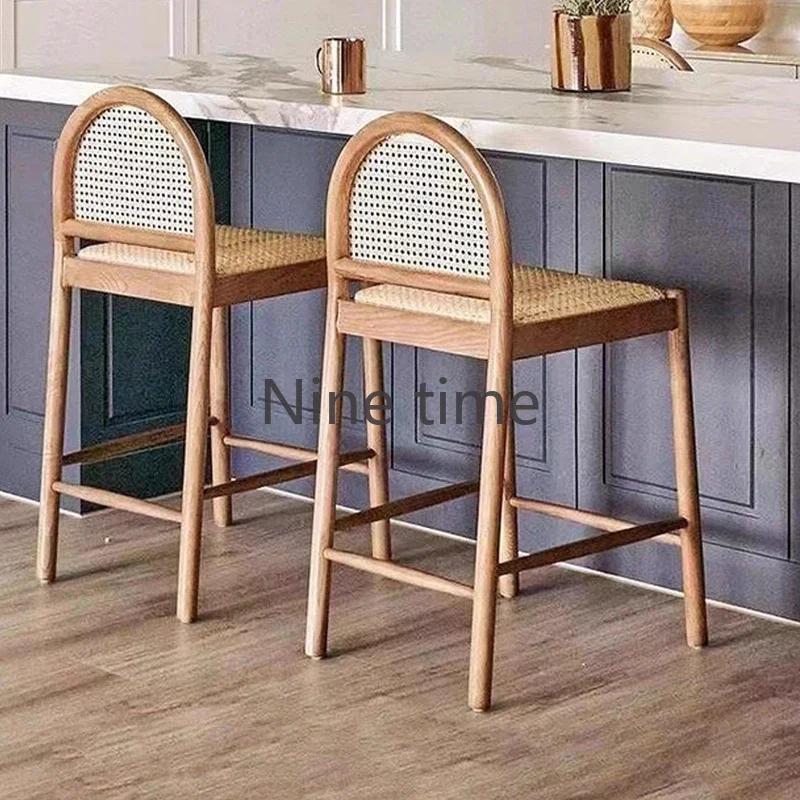 Solid Wood Rattan Kitchen Bar  - Commercial Kitchen And Bar 评论和价格